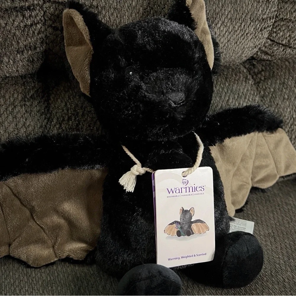 Warmies - Bat - Lavender Scented Stuffed Animal - Picture 2 of 5
